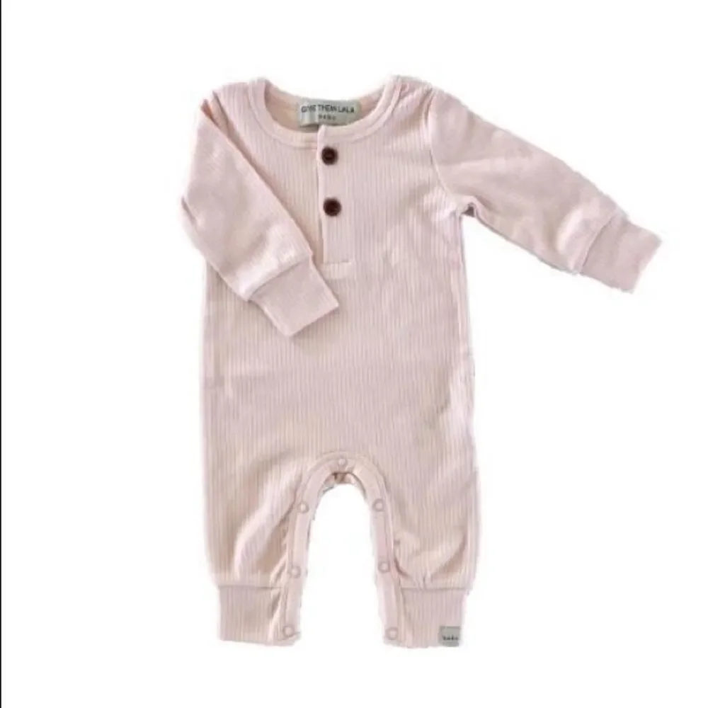 GIVE THEM LALA BABY PINK ONSIE/HAT SET, 3-6 Months NWT